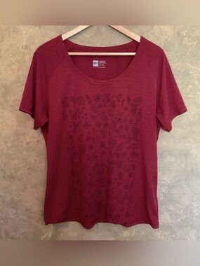 MEC Sparrowgrass Merino Blend Short Sleeve Graphic Top